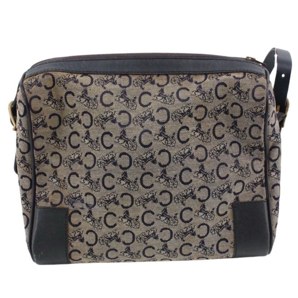 Celine Brown Macadam Crossbody Bag